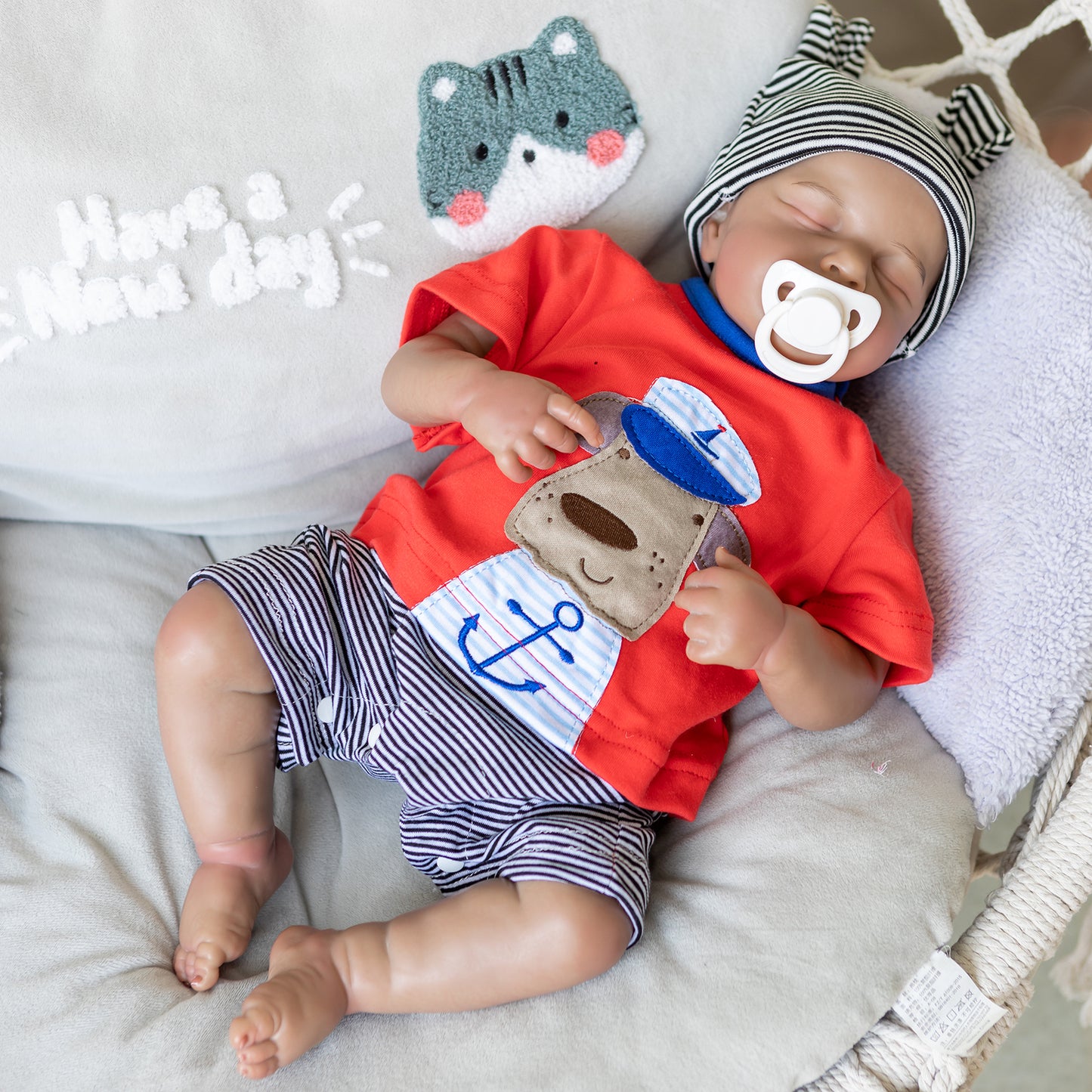Sleeping Boy Lifelike Reborn Baby Dolls That Look Real 20 Inch Silicone Realistic Newborn Babies Dolls Popular Limited Edition Doll