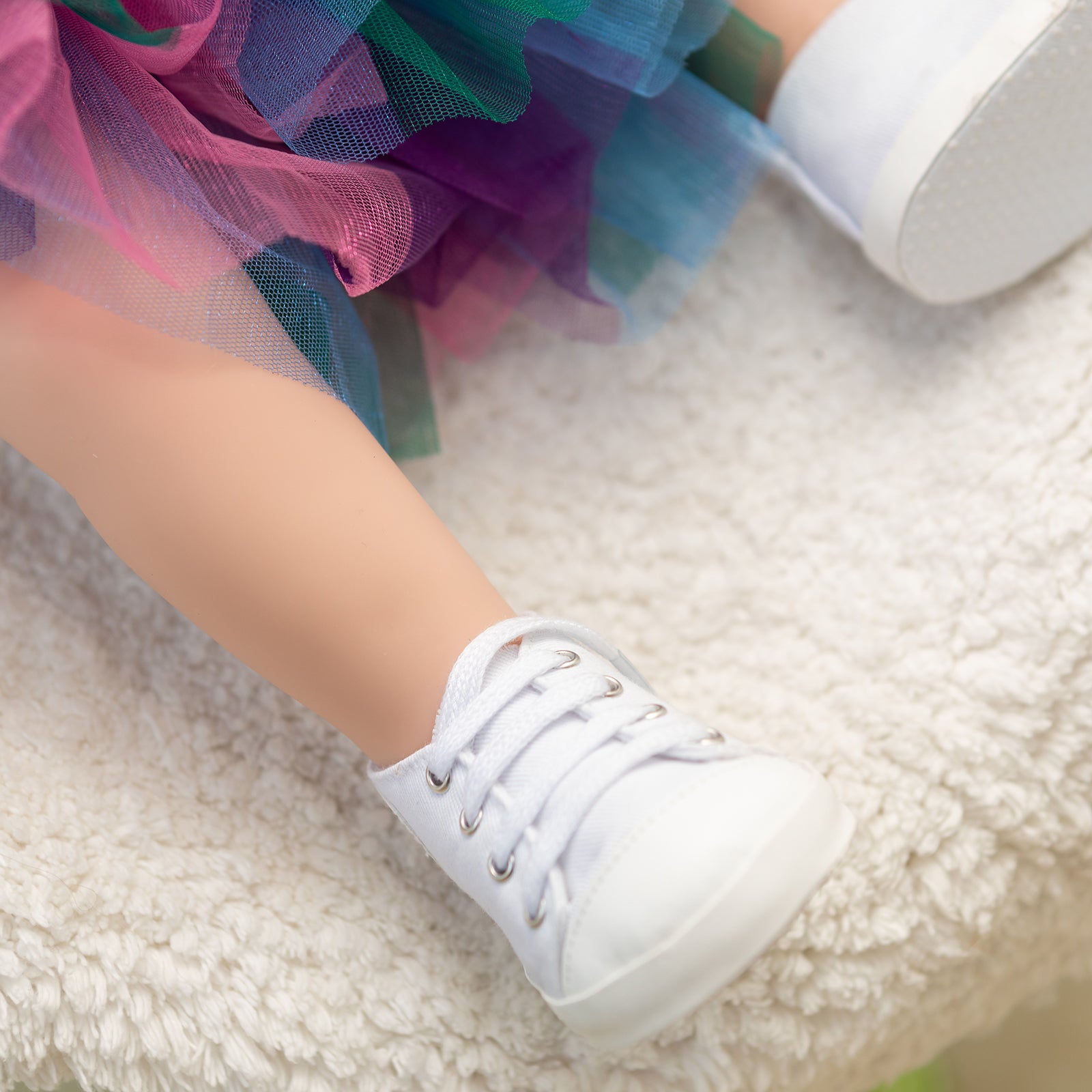 Beautiful Long Hair Princess Girls Silicone Lifelike Reborn Toddler Dolls 24 inch 60CM Weighted Soft Cloth Body Realistic Baby Dolls Toys Gift For 3+ Year Old Girls