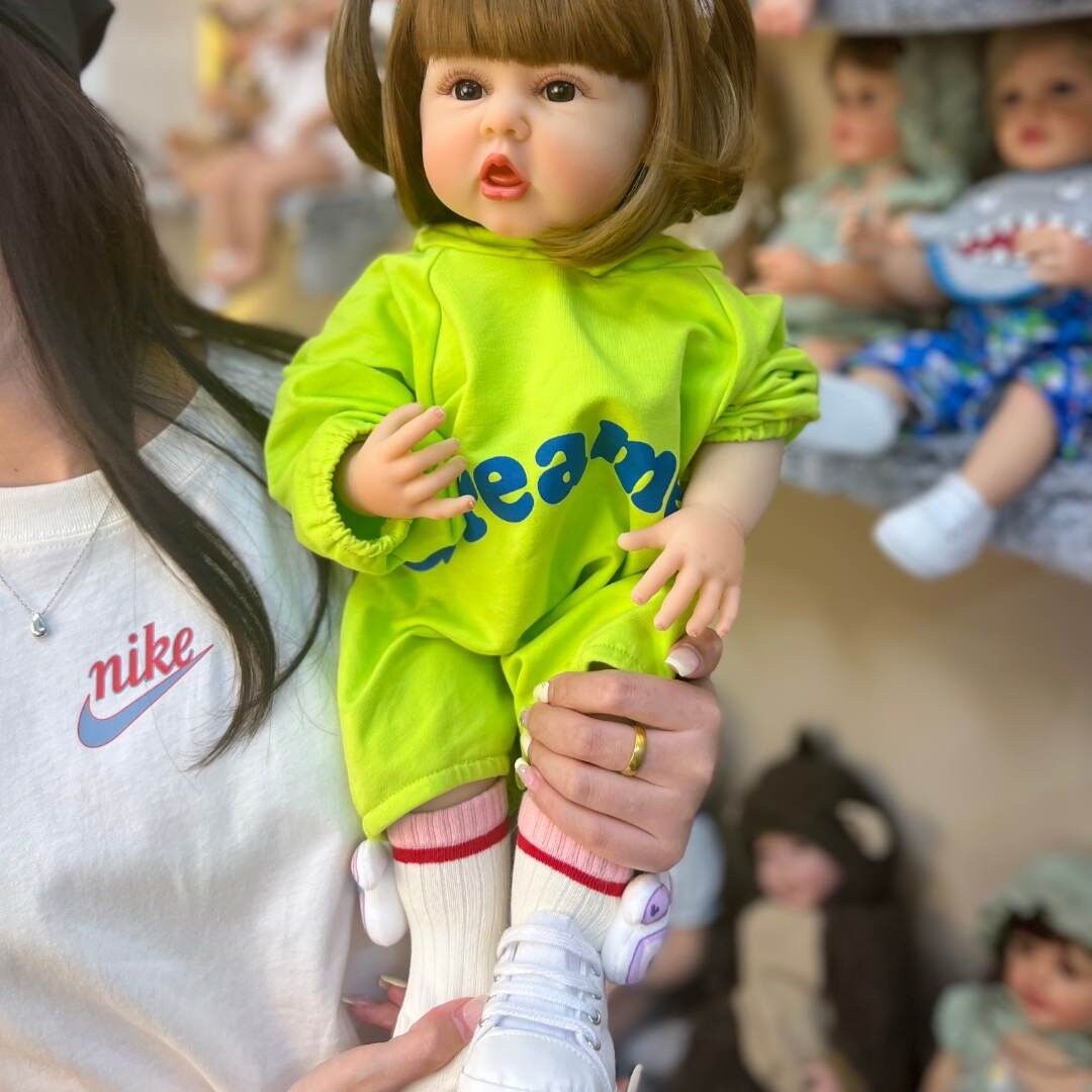 Lifelike reborn baby dolls silicone full body toddler princess girls realistic newborn babies dolls that look real life baby dolls bath toys best birthday gifts for ages 3+ year old girls kids