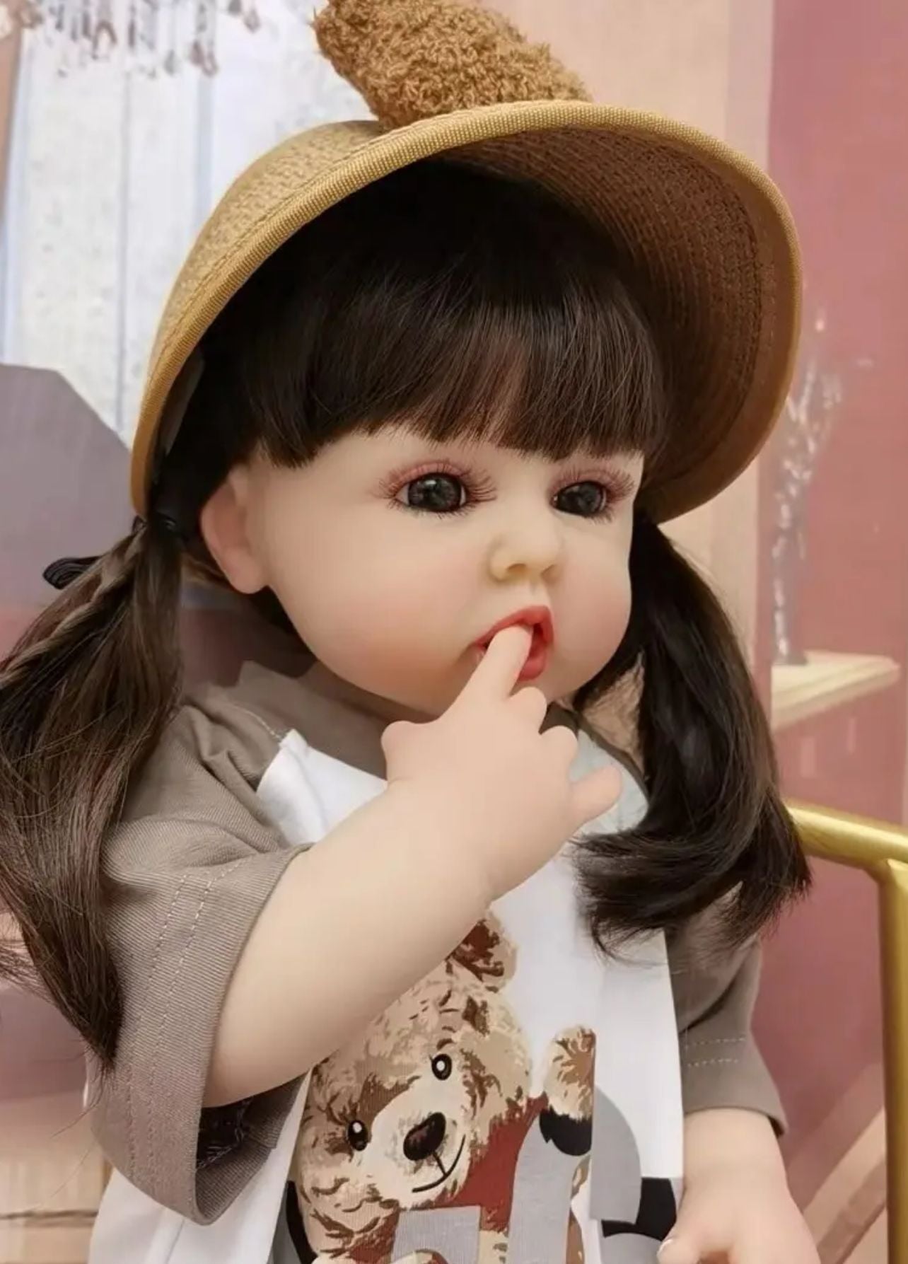Lifelike reborn baby dolls silicone full body toddler princess girls realistic newborn babies dolls that look real life baby dolls bath toys best birthday gifts for ages 3+ year old girls kids