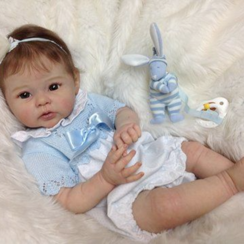 lifelike reborn baby dolls that look real life like babies doll realistic newborn baby dolls for 3+ year old girls reborn toddler dolls beautiful adorable long hair birthday gift for ages 3+ kids children fashion soft cloth body silicone full body open eyes smile cute baby sleeping baby preemie 5 6 7 8 9 + year old girls children Gift Birthday collection girl boy mother father women daughter granddaughter niece Nephew grand sleeping newborn real looking party Toddler mothers day gifts Christmas