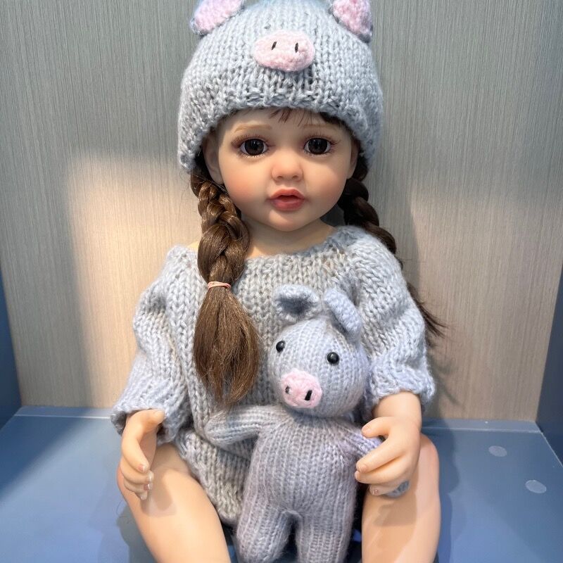 lifelike reborn baby dolls that look real life like babies doll realistic newborn baby dolls for 3+ year old girls reborn toddler dolls beautiful adorable long hair birthday gift for ages 3+ kids children fashion soft cloth body silicone full body open eyes smile cute baby sleeping baby preemie 5 6 7 8 9 + year old girls children Gift Birthday collection girl boy mother father women daughter granddaughter niece Nephew grand sleeping newborn real looking party Toddler mothers day gifts Christmas