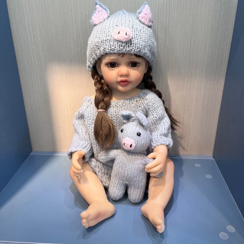 lifelike reborn baby dolls that look real life like babies doll realistic newborn baby dolls for 3+ year old girls reborn toddler dolls beautiful adorable long hair birthday gift for ages 3+ kids children fashion soft cloth body silicone full body open eyes smile cute baby sleeping baby preemie 5 6 7 8 9 + year old girls children Gift Birthday collection girl boy mother father women daughter granddaughter niece Nephew grand sleeping newborn real looking party Toddler mothers day gifts Christmas