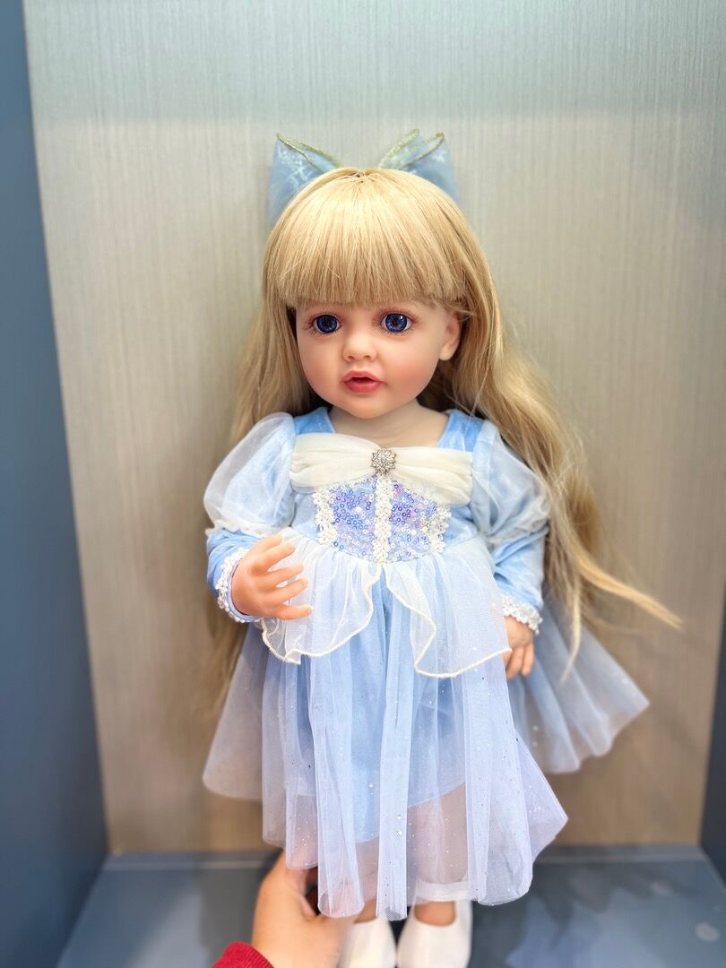 lifelike reborn baby dolls that look real life like babies doll realistic newborn baby dolls for 3+ year old girls reborn toddler dolls beautiful adorable long hair birthday gift for ages 3+ kids children fashion soft cloth body silicone full body open eyes smile cute baby  sleeping baby preemie 5 6 7 8 9 + year old girls children Gift Birthday collection girl boy mother father women daughter granddaughter niece Nephew grand sleeping newborn real looking party Toddler mothers day gifts Christmas