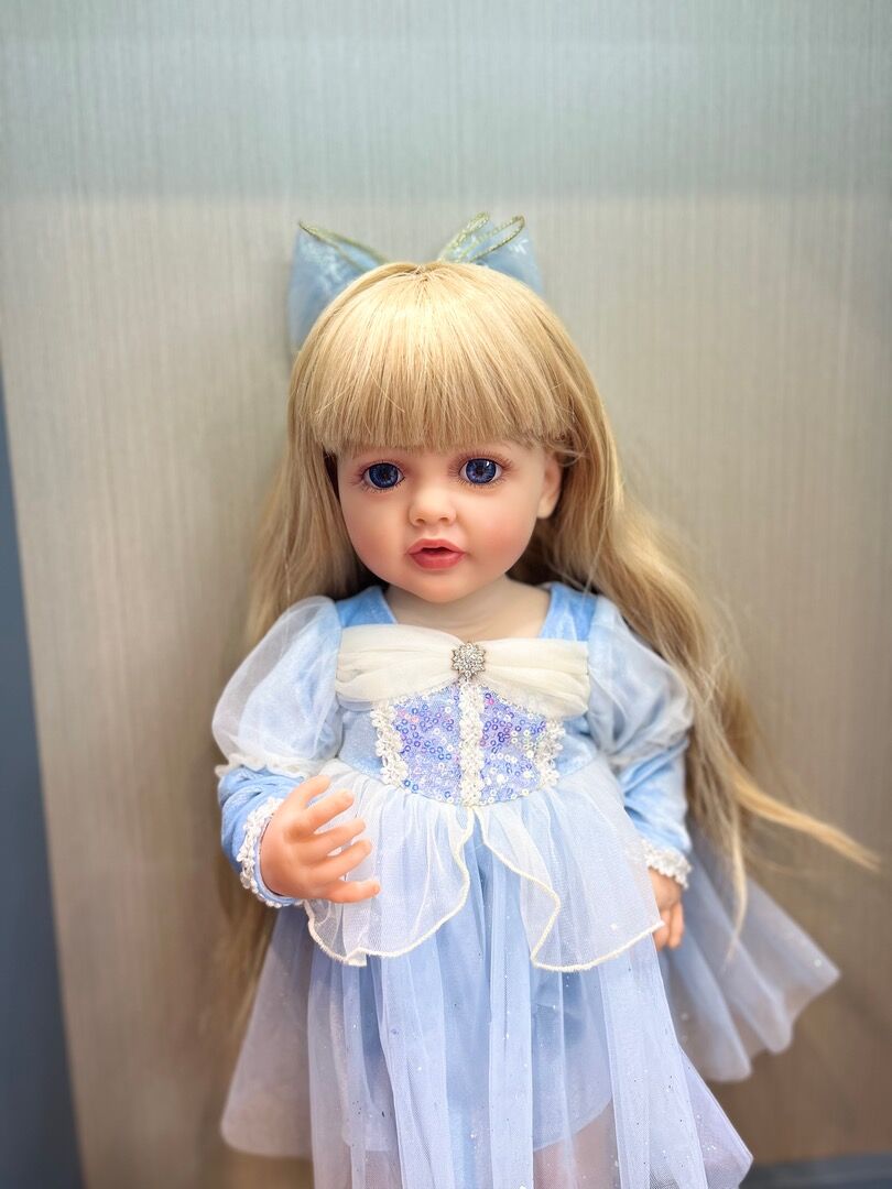 lifelike reborn baby dolls that look real life like babies doll realistic newborn baby dolls for 3+ year old girls reborn toddler dolls beautiful adorable long hair birthday gift for ages 3+ kids children fashion soft cloth body silicone full body open eyes smile cute baby  sleeping baby preemie 5 6 7 8 9 + year old girls children Gift Birthday collection girl boy mother father women daughter granddaughter niece Nephew grand sleeping newborn real looking party Toddler mothers day gifts Christmas