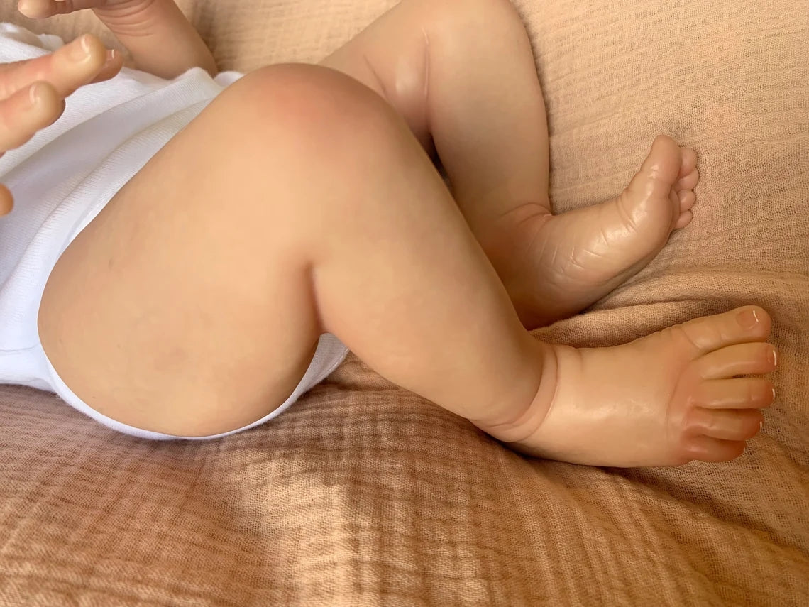 Lifelike Sleeping Girls Reborn Baby Dolls 20 Inches Real Newborn Babies Size That Look Real Baby Realistic Dolls 3D Skin Visible Veins Collectible Art Doll Toys Gifts For 3+ Year Old