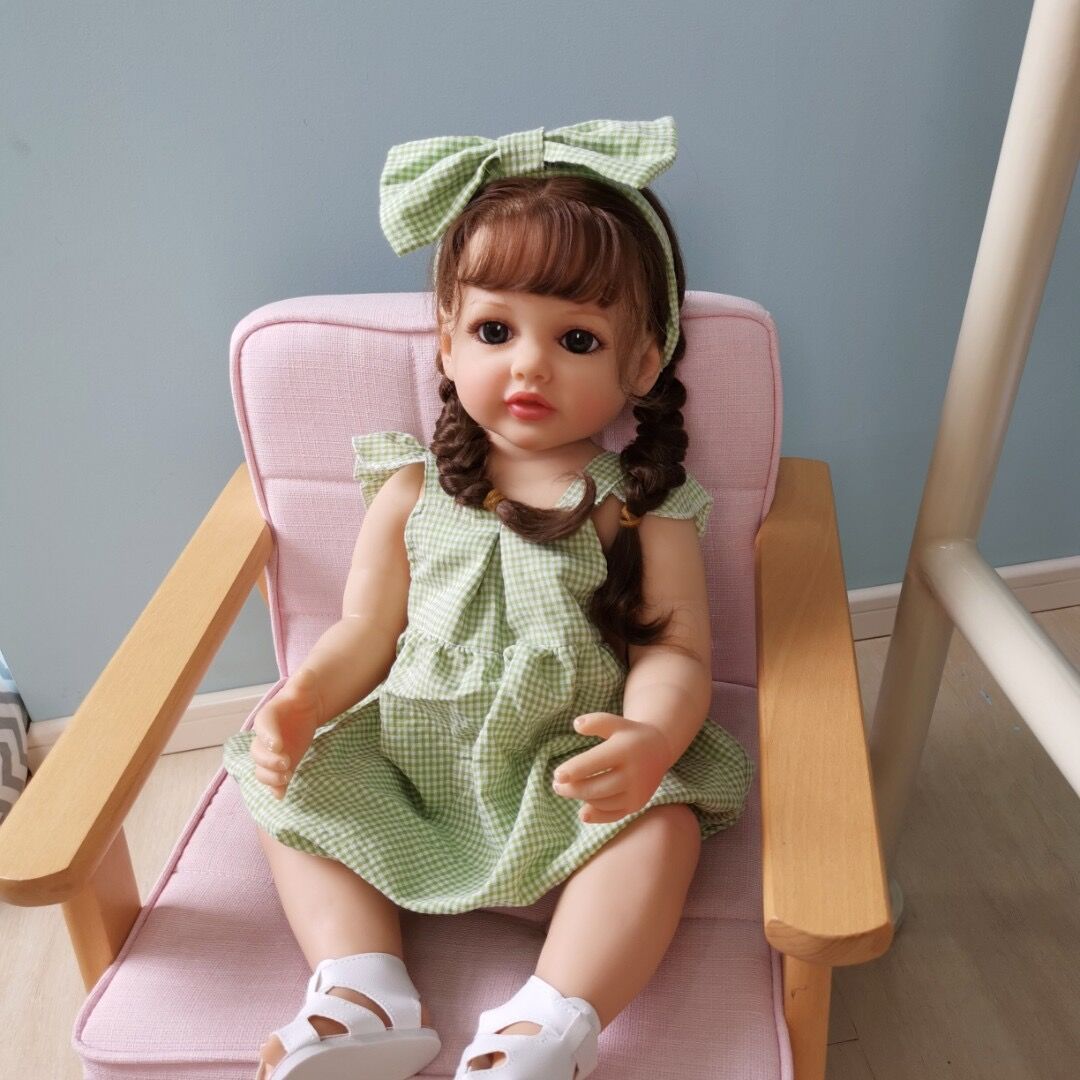 Lifelike reborn baby dolls silicone full body toddler princess girls realistic newborn babies dolls that look real life baby dolls bath toys best birthday gifts for ages 3+ year old girls kids