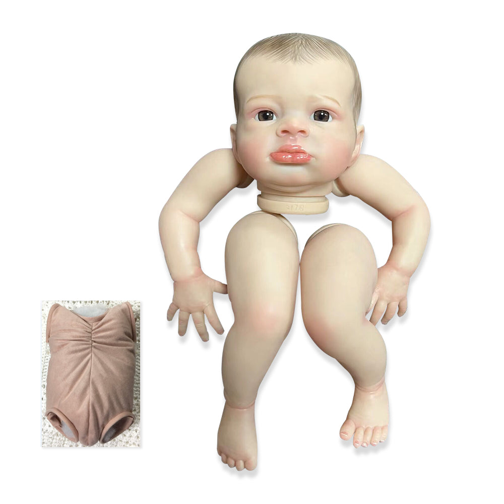 lifelike reborn baby dolls that look real toddler princess girl that look real realistic newborn baby dolls for ages 3+ year old girls life like baby doll toys birthday gift for children Finished Doll Size Already Painted Babies Kits Very Lifelike Baby Doll with Many Details Veins