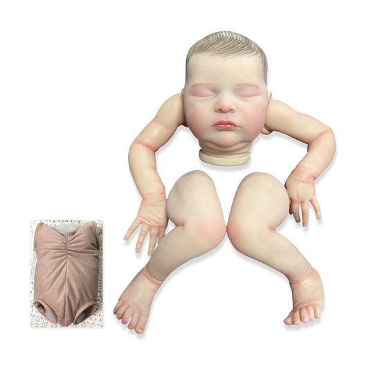 lifelike reborn baby dolls that look real toddler princess girl that look real realistic newborn baby dolls for ages 3+ year old girls life like baby doll toys birthday gift for children Finished Doll Size Already Painted Babies Kits Very Lifelike Baby Doll with Many Details Veins