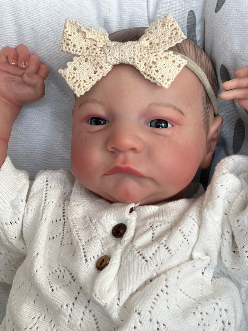 lifelike reborn baby dolls that look real life like babies doll realistic newborn baby dolls for 3+ year old girls reborn toddler dolls beautiful adorable long hair birthday gift for ages 3+ kids children fashion soft cloth body silicone full body open eyes smile cute baby  sleeping baby preemie 5 6 7 8 9 + year old girls children Gift Birthday collection girl boy mother father women daughter granddaughter niece Nephew grand sleeping newborn real looking party Toddler mothers day gifts Christmas