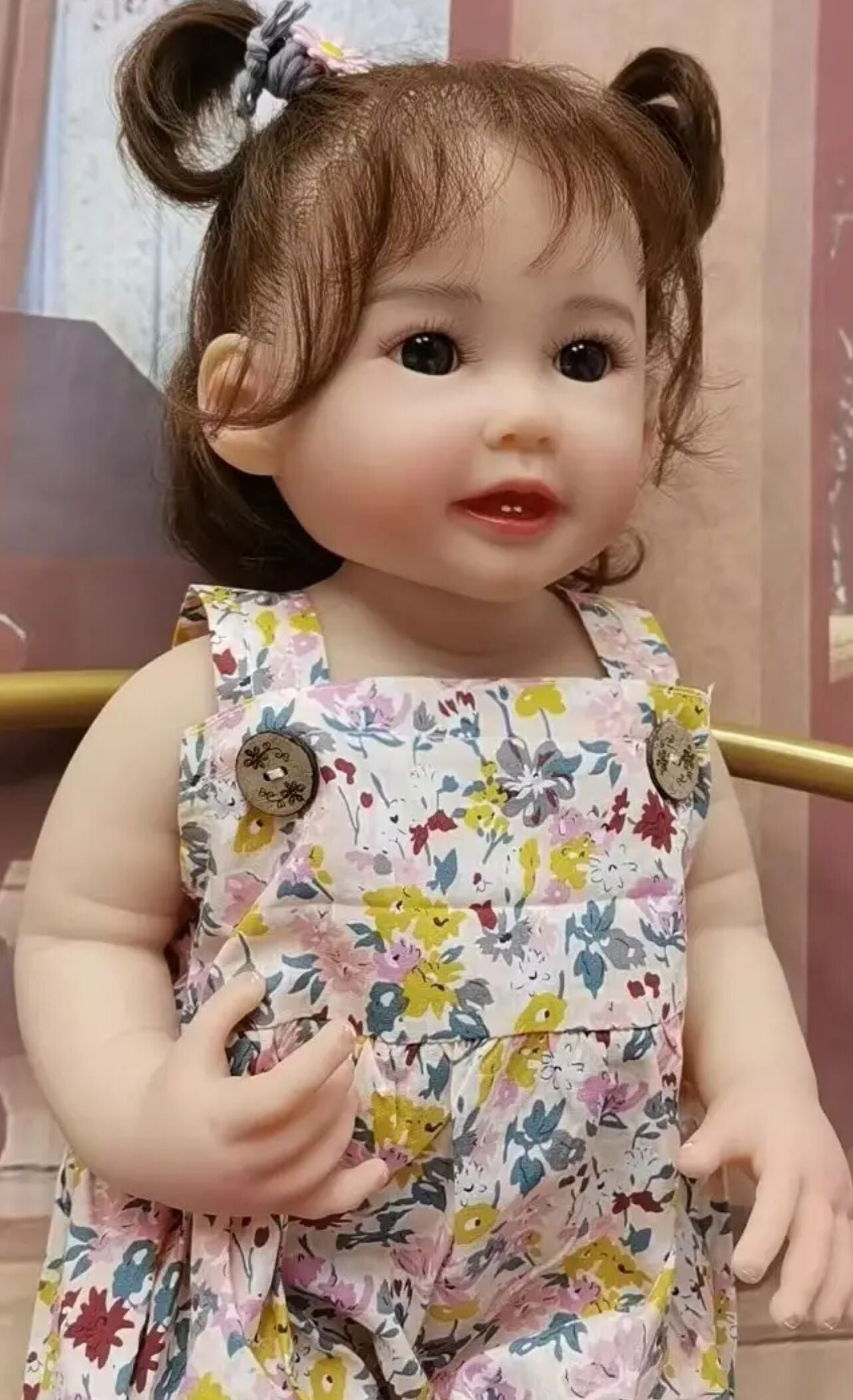 Lifelike reborn baby dolls silicone full body toddler princess girls realistic newborn babies dolls that look real life baby dolls bath toys best birthday gifts for ages 3+ year old girls kids