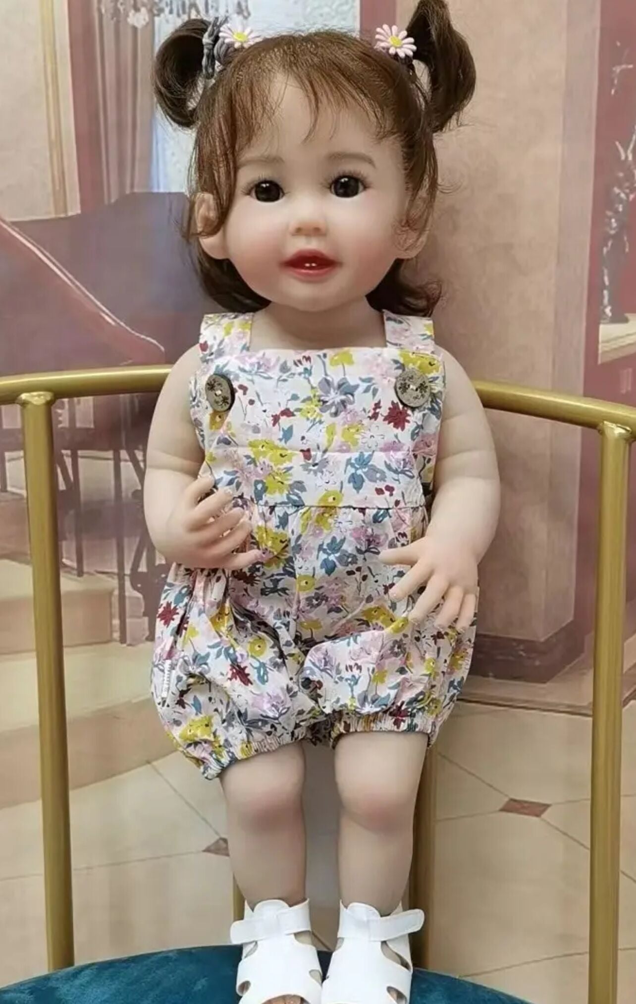 Lifelike reborn baby dolls silicone full body toddler princess girls realistic newborn babies dolls that look real life baby dolls bath toys best birthday gifts for ages 3+ year old girls kids