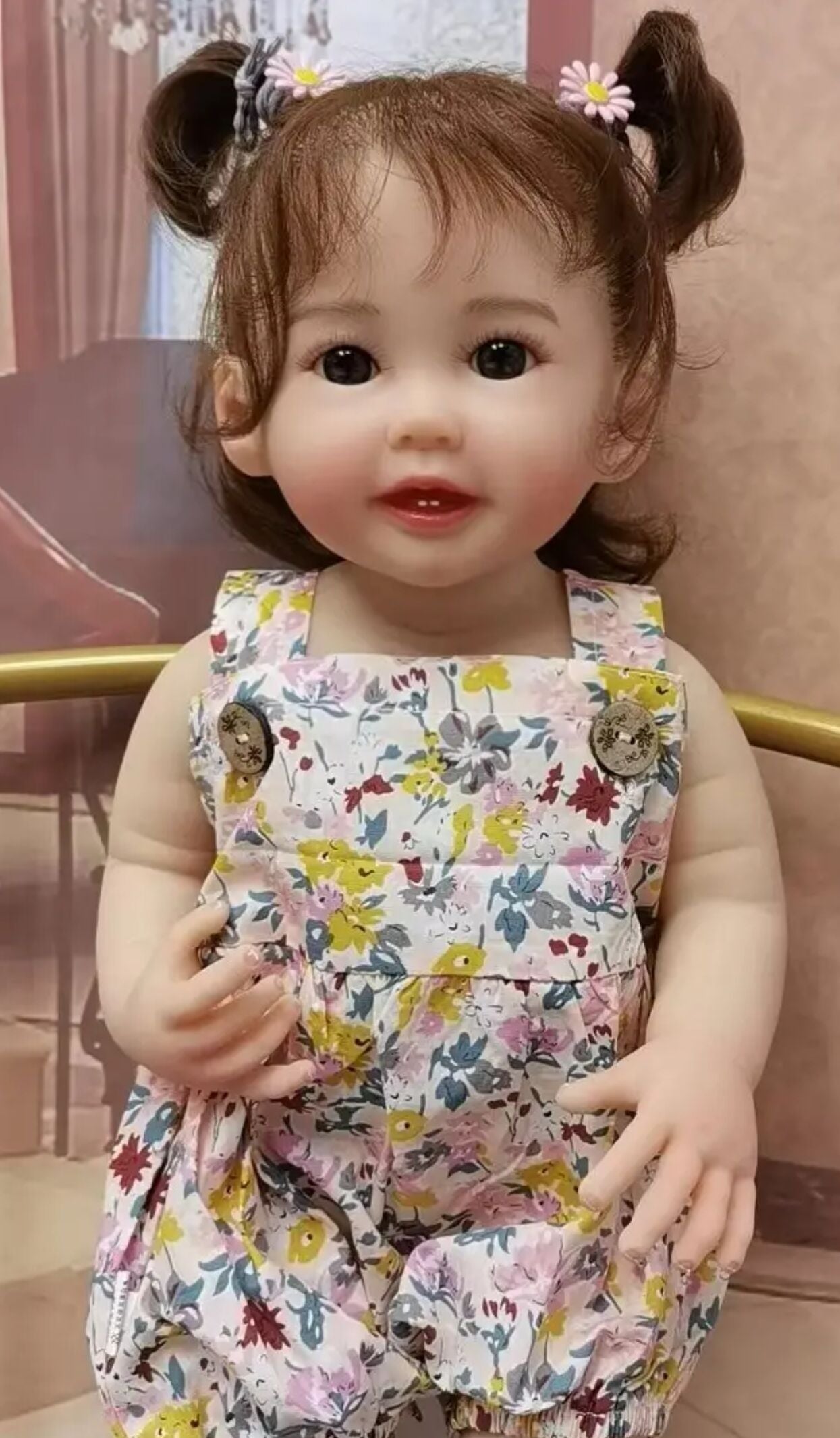 Lifelike reborn baby dolls silicone full body toddler princess girls realistic newborn babies dolls that look real life baby dolls bath toys best birthday gifts for ages 3+ year old girls kids