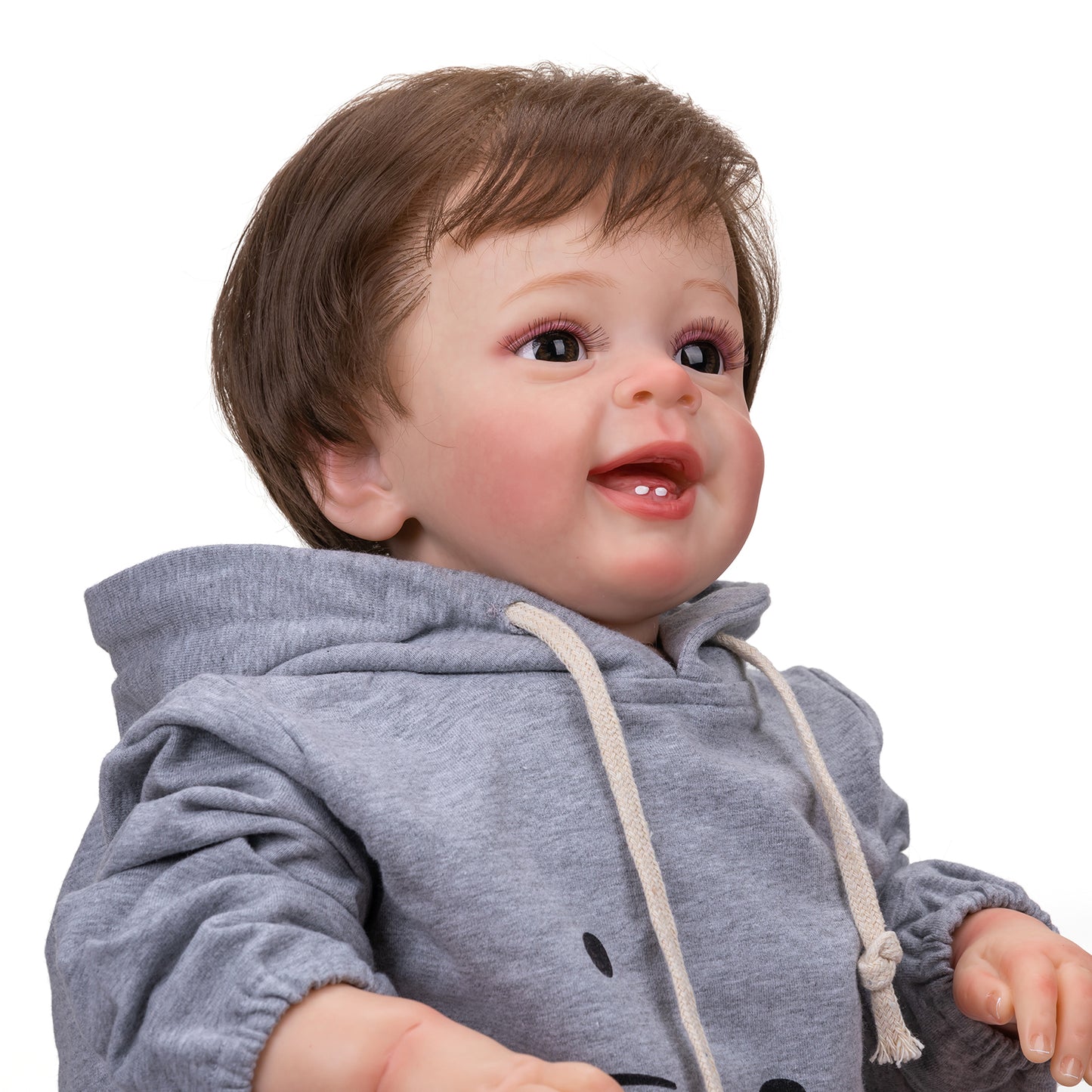60cm 24" Lifelike baby dolls | reborn baby dolls | Realistic baby dolls| newborn baby dolls | real life baby dolls | therapy dolls for adults | anatomically correct baby girl doll | infant baby doll | gift for kids ages 3+ girl | dementia patients | bebes reales de silicona | reborn baby dolls weighted cloth body | birthday gift | collection | girl | boys | mother | daughter | granddaughter | sleeping |real look real baby dolls that look real looking | toddler | Mothers day | 3 4 5 6 7 8 9 years | mnmj