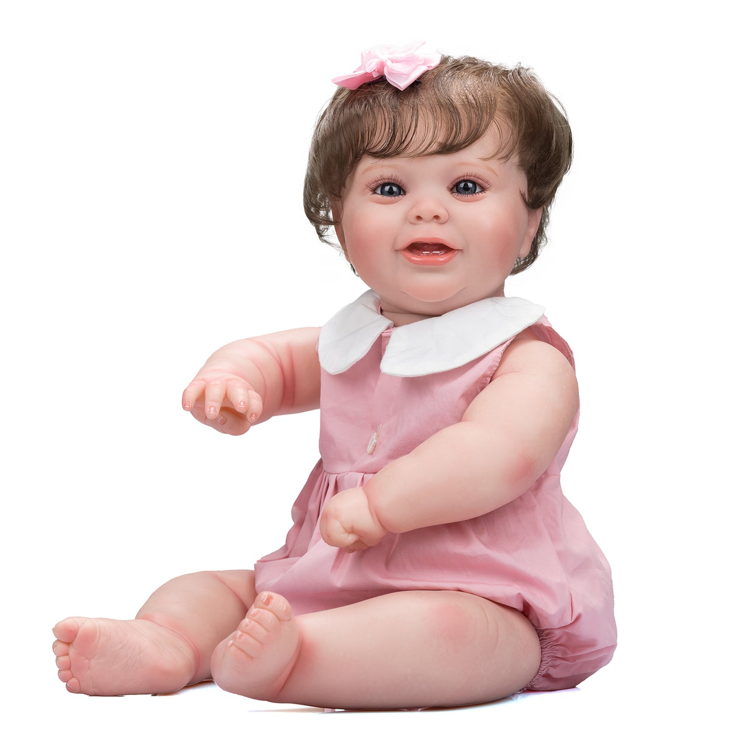 50cm | reborn baby dolls full body silicone lifelike baby dolls | reborn baby dolls | realistic baby dolls| newborn baby dolls | real life baby dolls | rebron baby dolls toddler | lifelike toddler dolls | therapy dolls for adults | anatomically correct baby girl doll | infant baby doll | gift for kids ages 3+ girl | weighted cloth body | birthday gift | collection | girl | boys |Ā  mother | daughter | granddaughter | sleeping |real look real baby dolls that look real looking | reborn toddler dolls | mnmj
