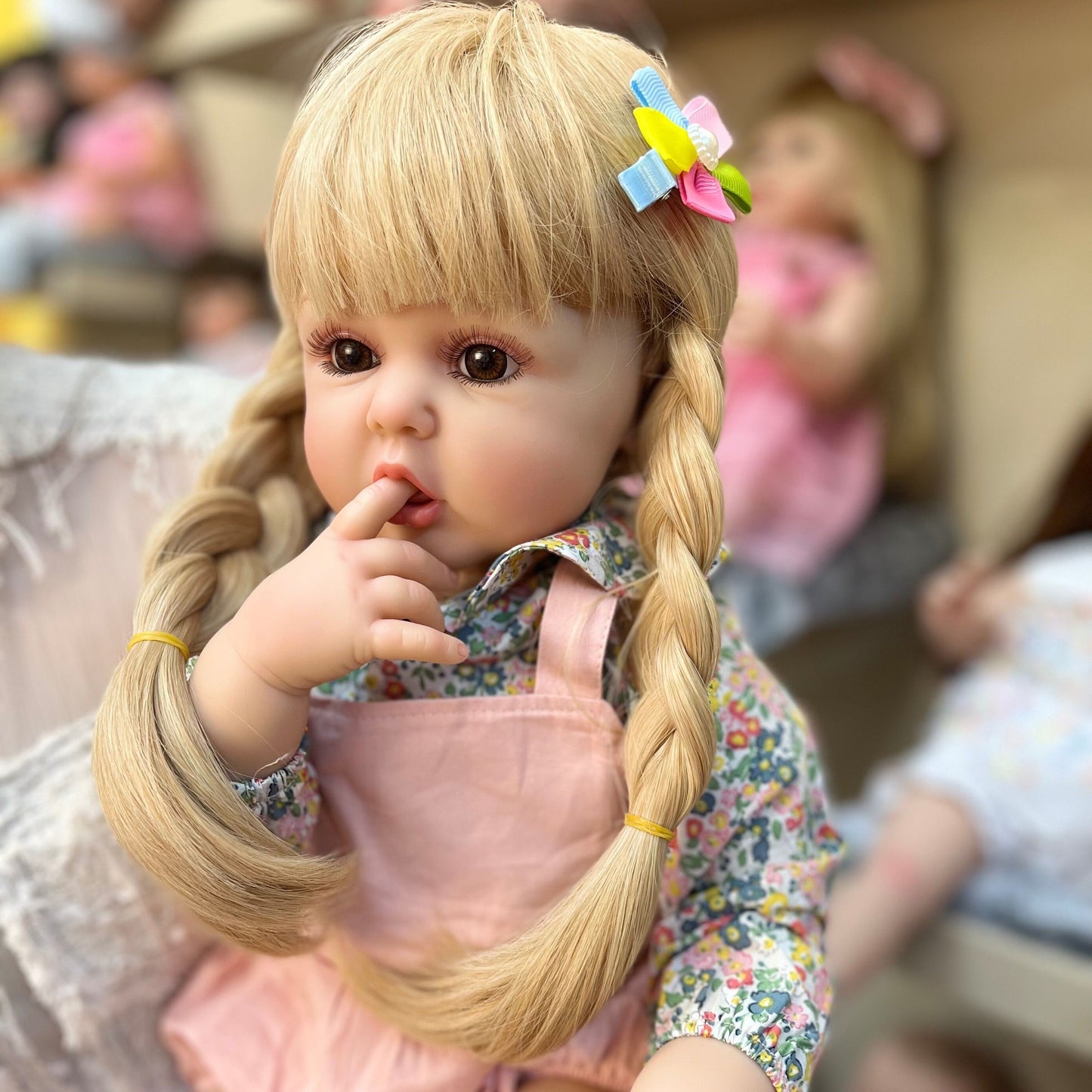 60 cm lifelike baby dolls | reborn baby dolls | realistic baby dolls| newborn baby dolls | real life baby dolls | rebron baby dolls toddler | lifelike toddler dolls | therapy dolls for adults | anatomically correct baby girl doll | infant baby doll | gift for kids ages 3+ girl | reborn baby dolls full body silicone | weighted cloth body | birthday gift | collection | girl | boys | mother | daughter | granddaughter | sleeping |real look real baby dolls that look real looking | reborn toddler dolls | mnmj