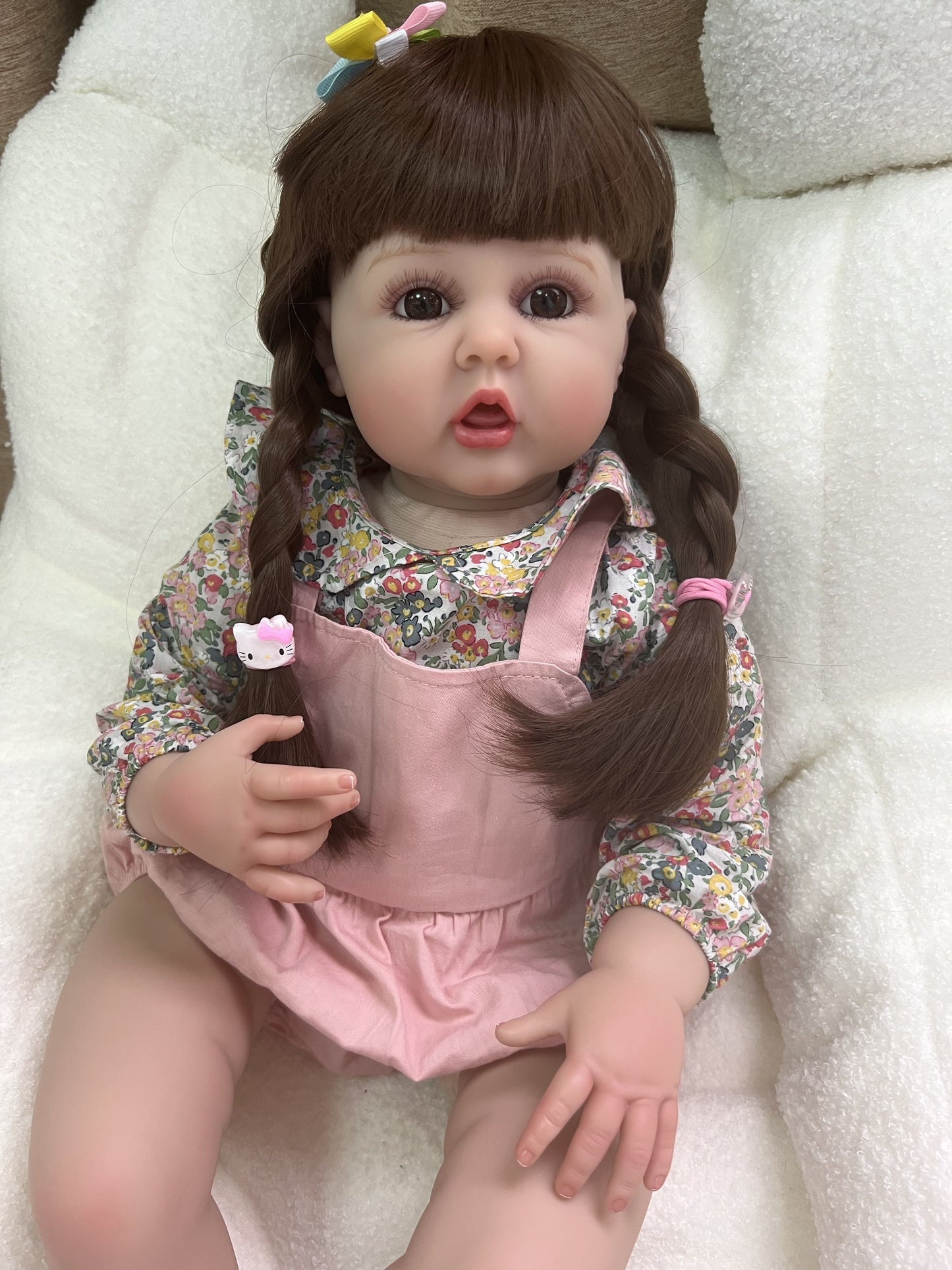 60 cm lifelike baby dolls | reborn baby dolls | realistic baby dolls| newborn baby dolls | real life baby dolls | rebron baby dolls toddler | lifelike toddler dolls | therapy dolls for adults | anatomically correct baby girl doll | infant baby doll | gift for kids ages 3+ girl | reborn baby dolls full body silicone | weighted cloth body | birthday gift | collection | girl | boys | mother | daughter | granddaughter | sleeping |real look real baby dolls that look real looking | reborn toddler dolls | mnmj