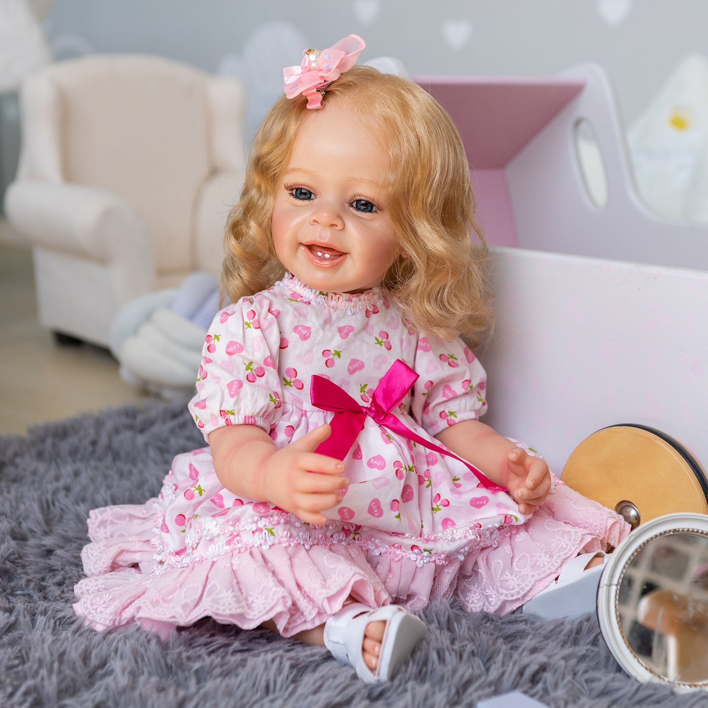 55cm | reborn baby dolls full body silicone lifelike baby dolls | reborn baby dolls | realistic baby dolls| newborn baby dolls | real life baby dolls | rebron baby dolls toddler | lifelike toddler dolls | therapy dolls for adults | anatomically correct baby girl doll | infant baby doll | gift for kids ages 3+ girl | weighted cloth body | birthday gift | collection | girl | boys | mother | daughter | granddaughter | sleeping |real look real baby dolls that look real looking | reborn toddler dolls | mnmj