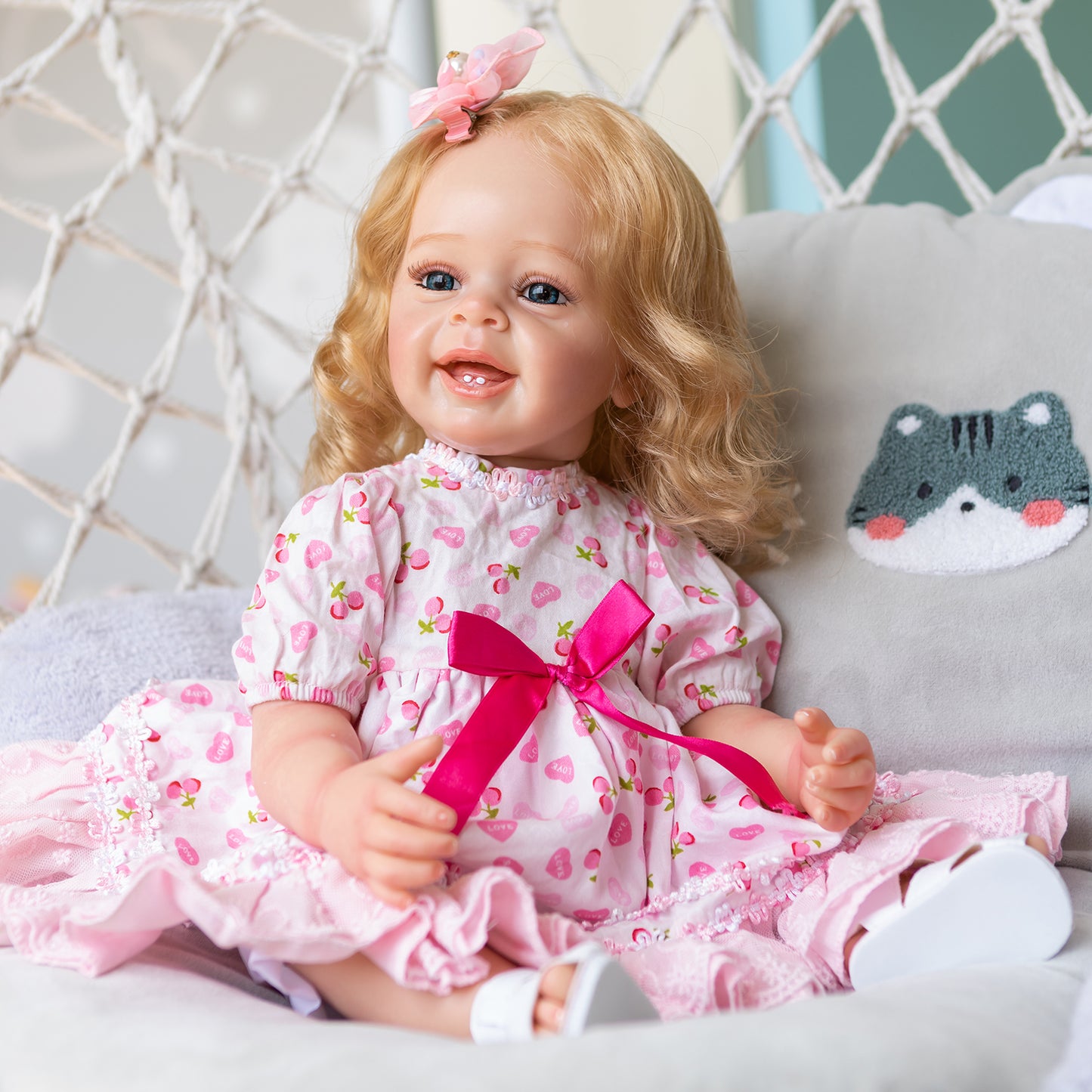 55cm | reborn baby dolls full body silicone lifelike baby dolls | reborn baby dolls | realistic baby dolls| newborn baby dolls | real life baby dolls | rebron baby dolls toddler | lifelike toddler dolls | therapy dolls for adults | anatomically correct baby girl doll | infant baby doll | gift for kids ages 3+ girl | weighted cloth body | birthday gift | collection | girl | boys | mother | daughter | granddaughter | sleeping |real look real baby dolls that look real looking | reborn toddler dolls | mnmj