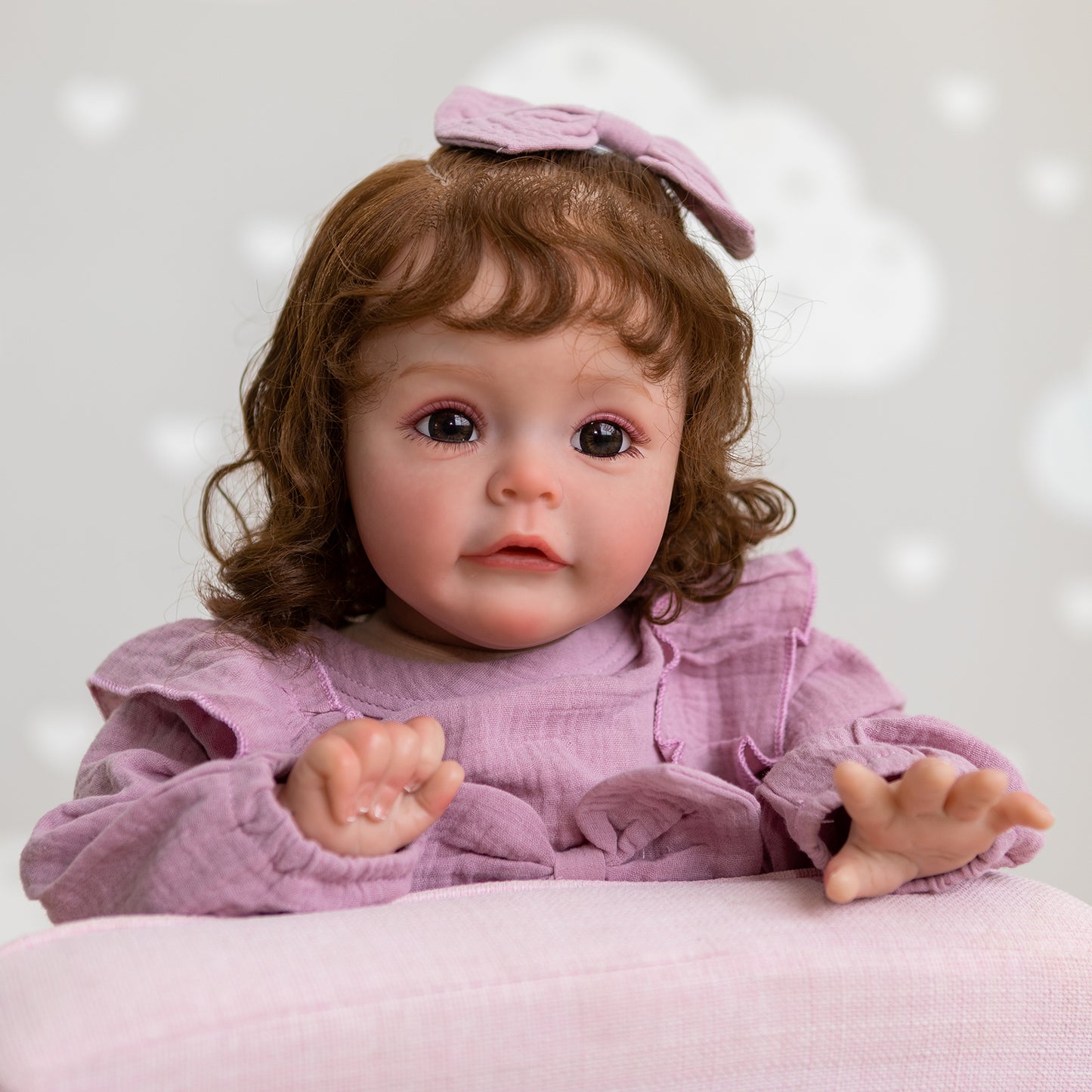 60 cm Lifelike baby dolls | reborn baby dolls | Realistic baby dolls| newborn baby dolls | real life baby dolls | rebron baby dolls toddler | lifelike toddler dolls | therapy dolls for adults | anatomically correct baby girl doll | infant baby doll | gift for kids ages 3+ girl | dementia patients | weighted cloth body | birthday gift | collection | girl | boys | mother | daughter | granddaughter | sleeping |real look real baby dolls that look real looking | Mothers day | reborn toddler dolls | mnmj
