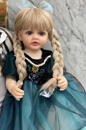 55 cm Lifelike baby dolls | reborn baby dolls | Realistic baby dolls| newborn baby dolls | real life baby dolls | rebron baby dolls toddler | lifelike toddler dolls | therapy dolls for adults | anatomically correct baby girl doll | infant baby doll | gift for kids ages 3+ girl | reborn baby dolls full body silicone | weighted cloth body | birthday gift | collection | girl | boys | mother | daughter | granddaughter | sleeping |real look real baby dolls that look real looking | reborn toddler dolls | mnmj