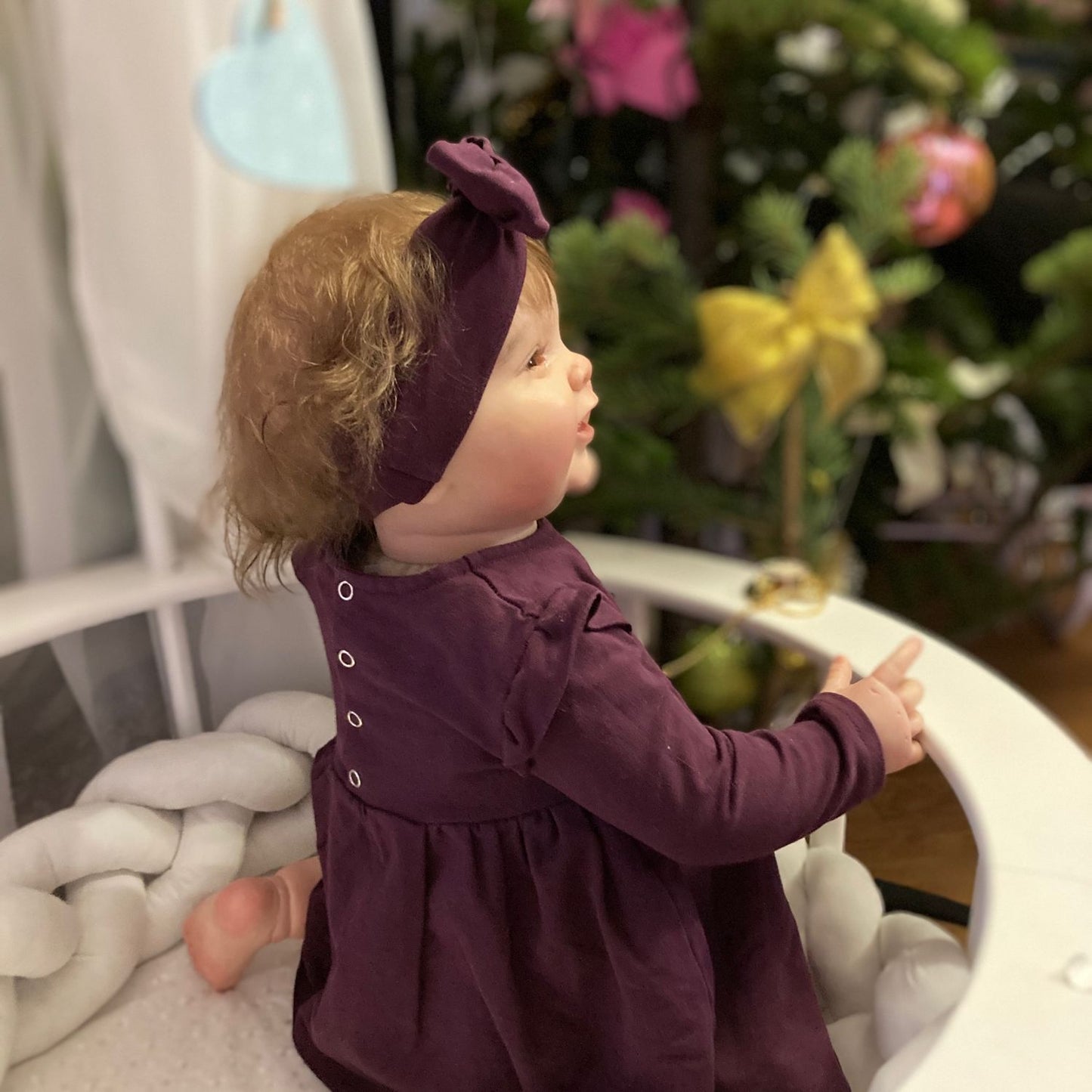 60 cm Lifelike baby dolls | reborn baby dolls | Realistic baby dolls| newborn baby dolls | real life baby dolls | rebron baby dolls toddler | lifelike toddler dolls | therapy dolls for adults | anatomically correct baby girl doll | infant baby doll | gift for kids ages 3+ girl | dementia patients | weighted cloth body | birthday gift | collection | girl | boys | mother | daughter | granddaughter | sleeping |real look real baby dolls that look real looking | Mothers day | reborn toddler dolls | mnmj
