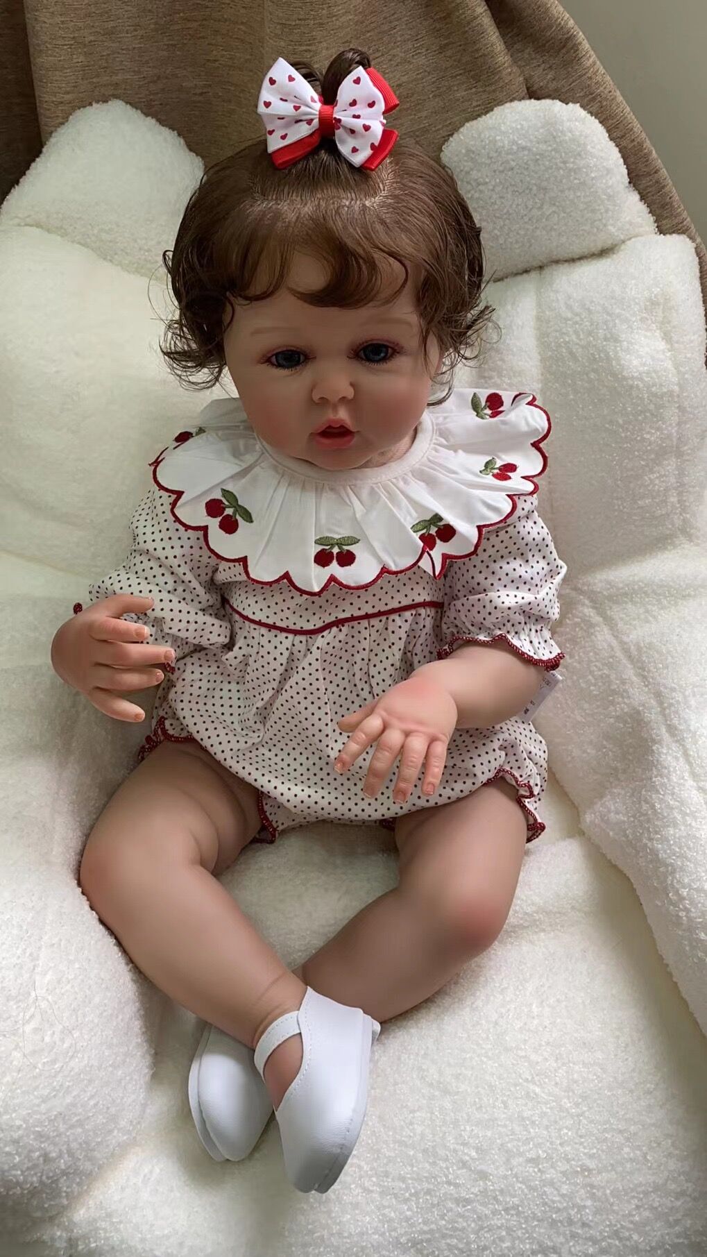 60 cm Lifelike baby dolls | reborn baby dolls | Realistic baby dolls| newborn baby dolls | real life baby dolls | rebron baby dolls toddler | lifelike toddler dolls | therapy dolls for adults | anatomically correct baby girl doll | infant baby doll | gift for kids ages 3+ girl | reborn baby dolls full body silicone | weighted cloth body | birthday gift | collection | girl | boys | mother | daughter | granddaughter | sleeping |real look real baby dolls that look real looking | reborn toddler dolls | mnmj