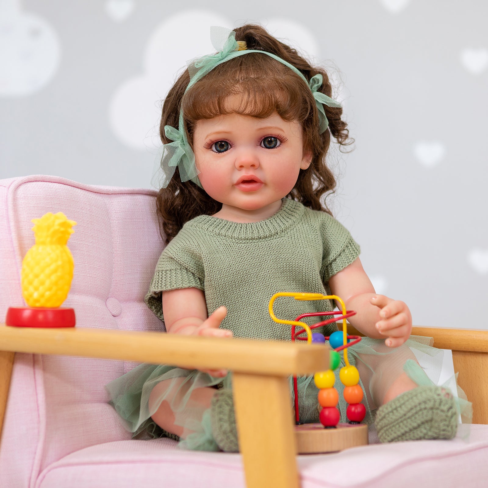 MNMJ Lifelike reborn baby dolls silicone full body & weighted soft cloth body boys girls realistic newborn babeis dolls that look real and feel real life baby dolls toys adorable toddler princess girl birthday gift for ages 3+ year olds kids children