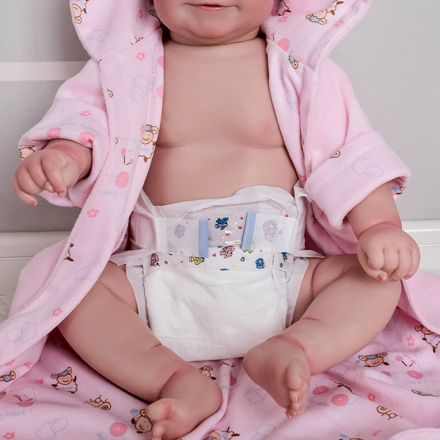 MNMJ Lifelike reborn baby dolls silicone full body & weighted soft cloth body boys girls realistic newborn babeis dolls that look real and feel real life baby dolls toys adorable toddler princess girl birthday gift for ages 3+ year olds kids children
