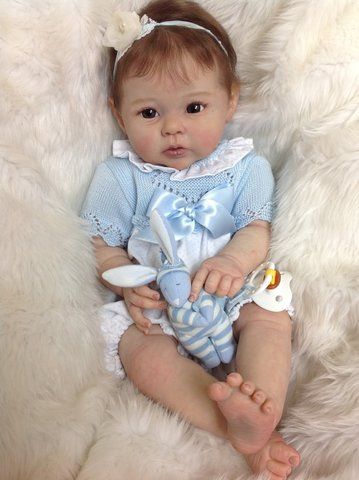 lifelike reborn baby dolls that look real life like babies doll realistic newborn baby dolls for 3+ year old girls reborn toddler dolls beautiful adorable long hair birthday gift for ages 3+ kids children fashion soft cloth body silicone full body open eyes smile cute baby  sleeping baby preemie 5 6 7 8 9 + year old girls children Gift Birthday collection girl boy mother father women daughter granddaughter niece Nephew grand sleeping newborn real looking party Toddler mothers day gifts Christmas