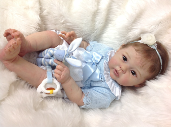 Pinky Soft Silicone Reborn Baby Dolls 20 Inch 50cm Real Looking Lifelike  Newborn Baby Doll Toy Gift, Dolls -  Canada