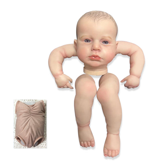 lifelike reborn baby dolls that look real toddler princess girl that look real realistic newborn baby dolls for ages 3+ year old girls life like baby doll toys birthday gift for children Finished Doll Size Already Painted Babies Kits Very Lifelike Baby Doll with Many Details Veins