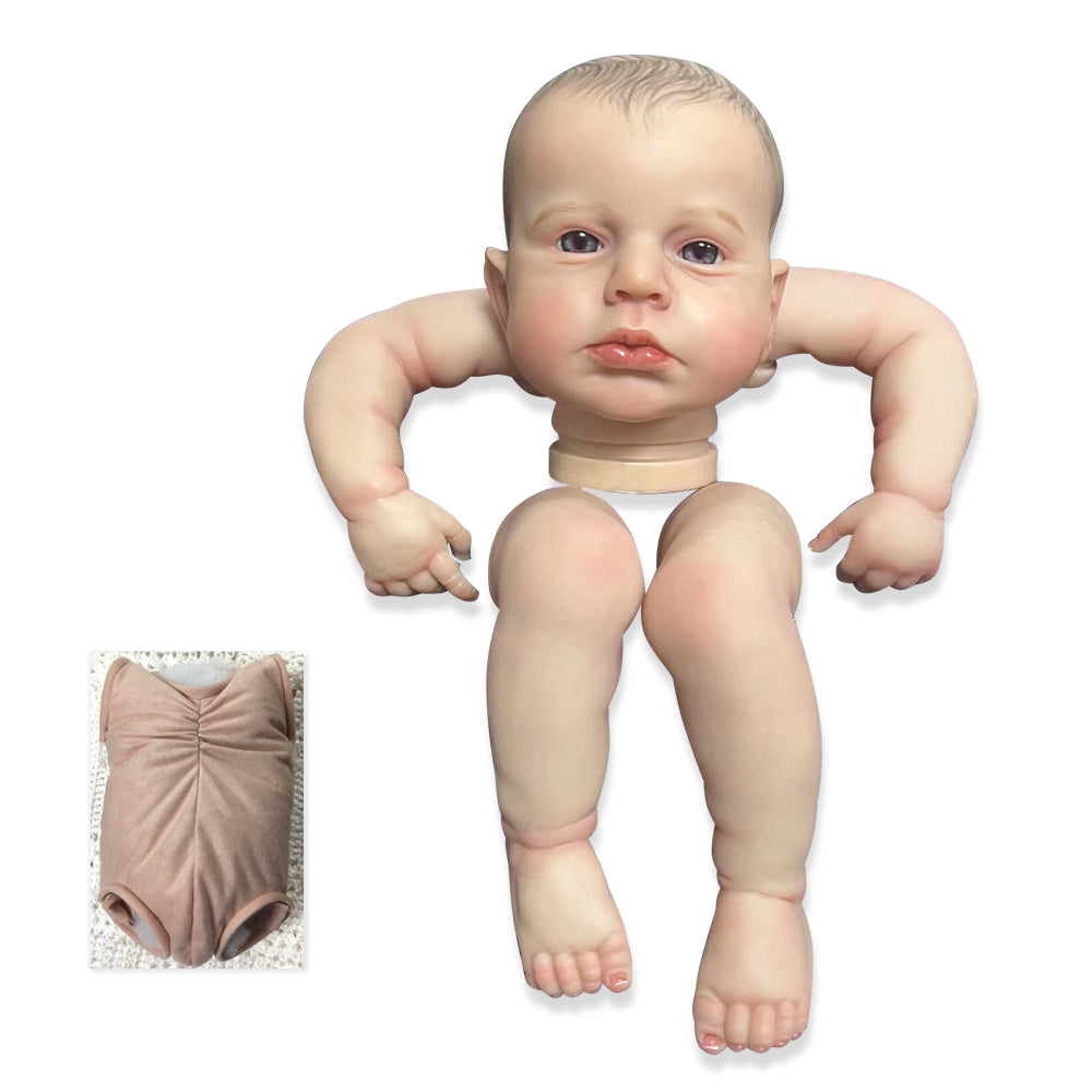 lifelike reborn baby dolls that look real toddler princess girl that look real realistic newborn baby dolls for ages 3+ year old girls life like baby doll toys birthday gift for children Finished Doll Size Already Painted Babies Kits Very Lifelike Baby Doll with Many Details Veins