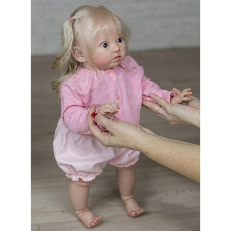 24 Reborn Baby Dolls Girl Lifelike Vinyl Newborn Cute Toddler Doll Gift  Toys
